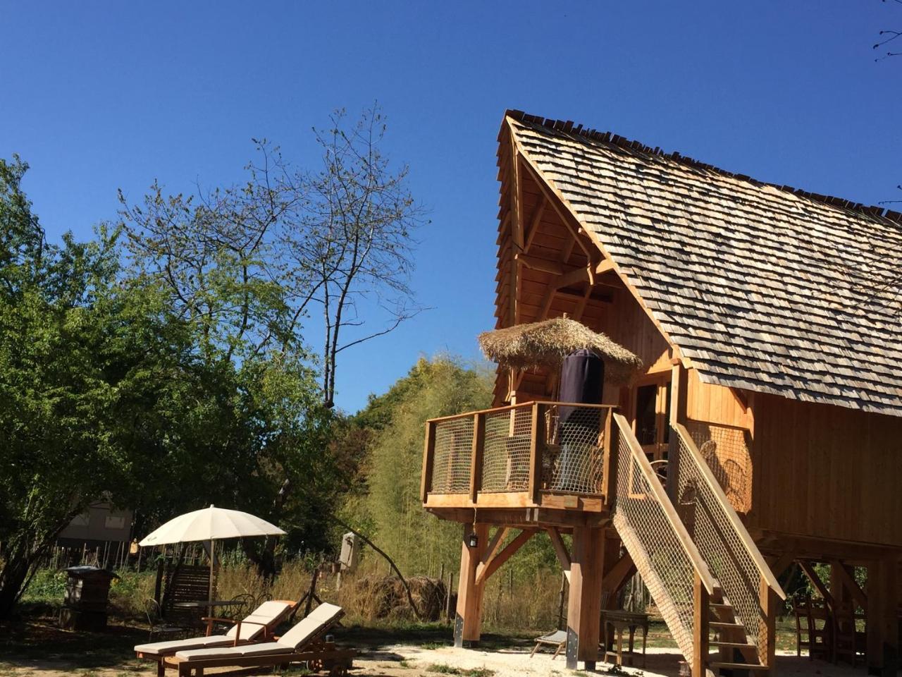 Ecolodge Beauregard Treigny Bagian luar foto