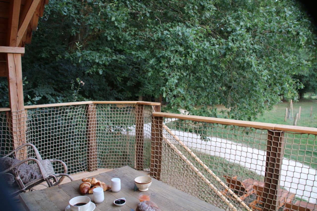 Ecolodge Beauregard Treigny Bagian luar foto